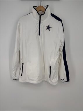 Nike NFL Dallas Cowboys Sideline half-zip pullover jacket